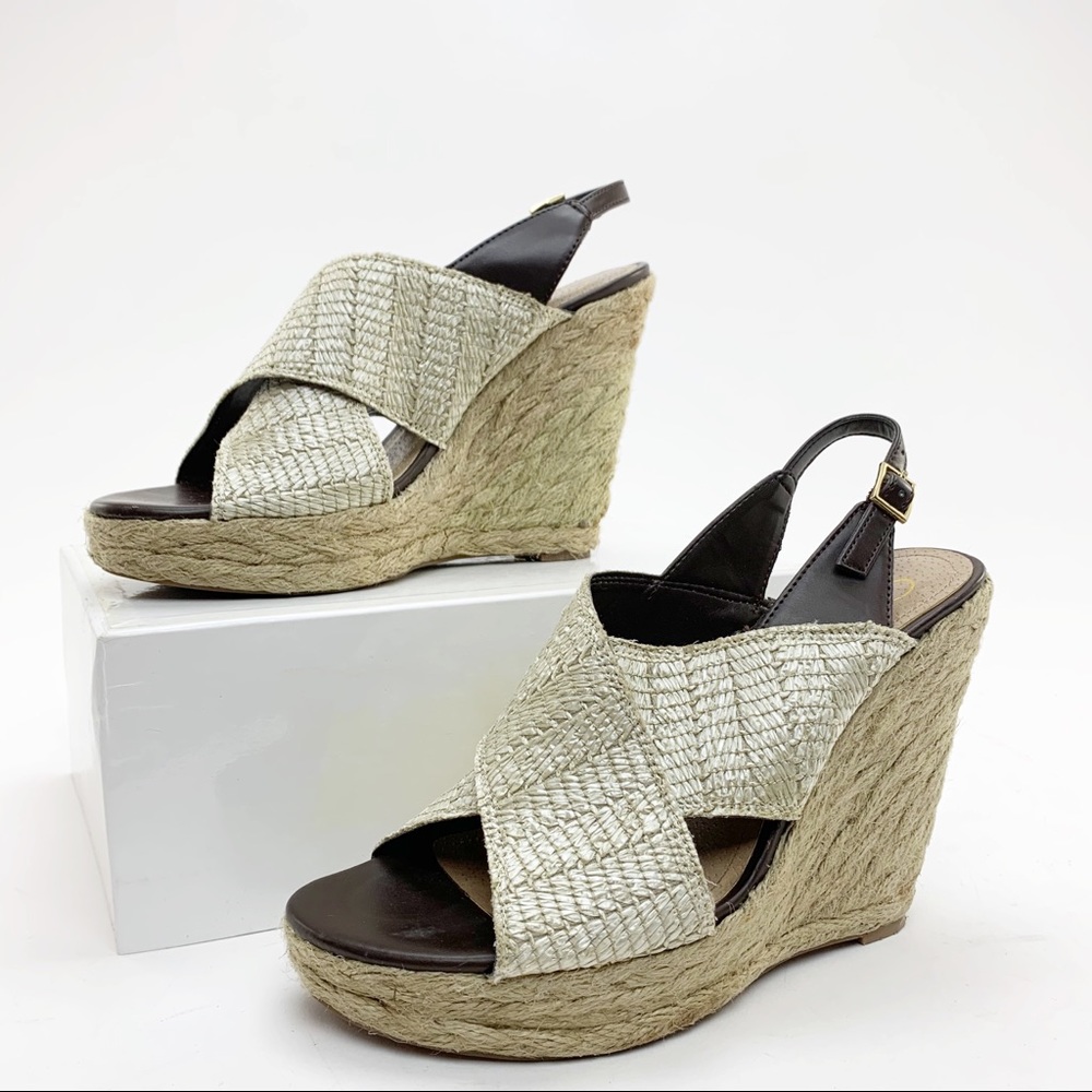 Jessica Simpson Platform Espadrille Sandal sz 8.5
